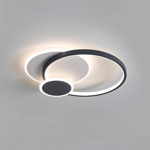 Stropni luster APP1709-C Black LED
