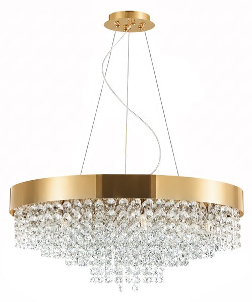 Luster APP1787-16CP 60 cm Gold