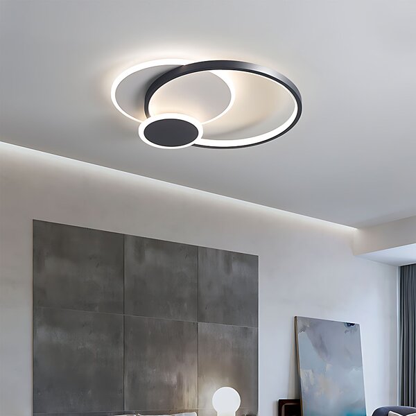 Stropni luster APP1709-C Black LED