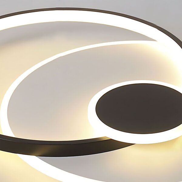 Stropni luster APP1709-C Black LED