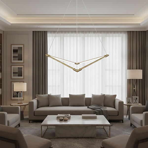 Luster LED APP1776-CP Brush Gold