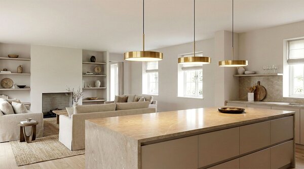 LED svijetiljka APP1687-1CP 30CM BRUSH GOLD