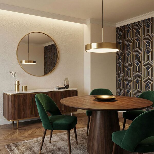 LED svijetiljka APP1687-1CP 30CM BRUSH GOLD