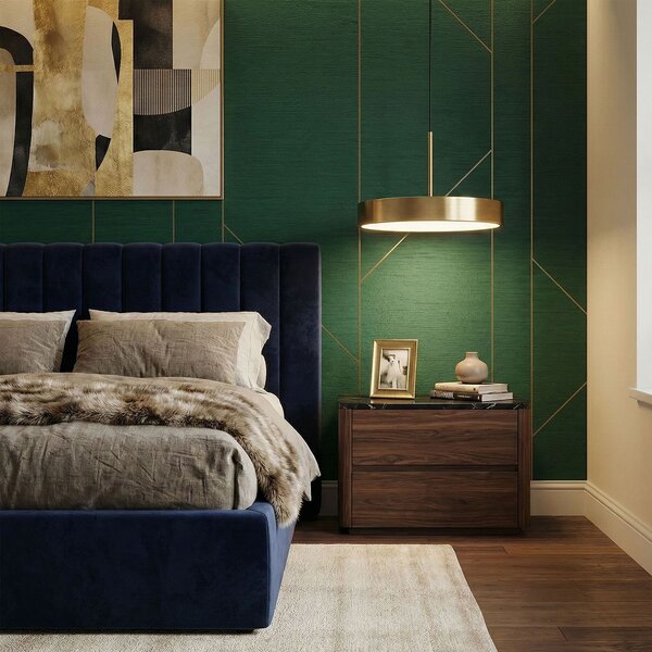 LED svijetiljka APP1687-1CP 30CM BRUSH GOLD