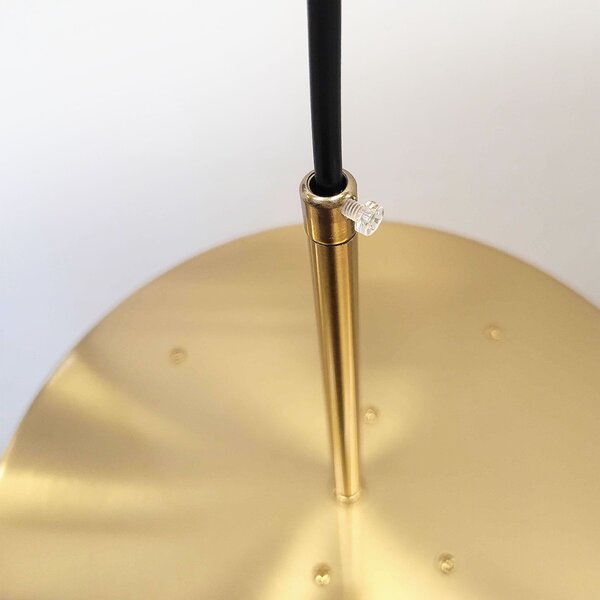 LED svijetiljka APP1687-1CP 30CM BRUSH GOLD