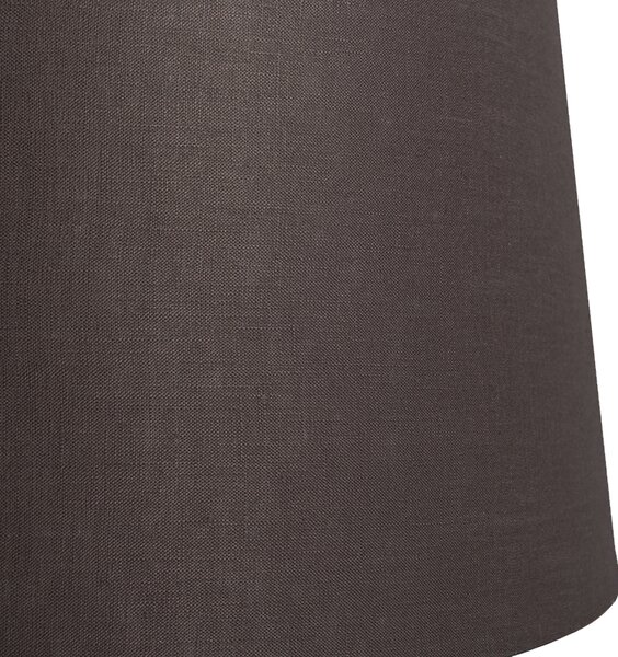 Sjenilo za lampu od lana smeđe boje 45/25