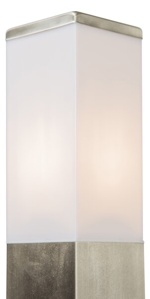 Moderna vanjska zidna svjetiljka od čelika 80 cm IP44 - Malios