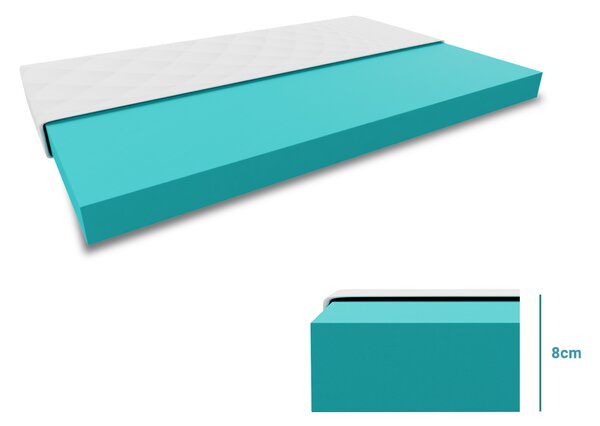 Dječiji madrac EASYSOFT 8 cm 80x160 cm Zaštita madraca: BEZ zaštite madraca