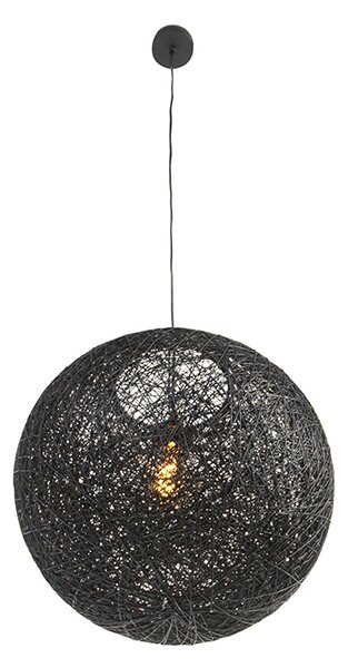Viseća svjetiljka crna 45 cm - Corda