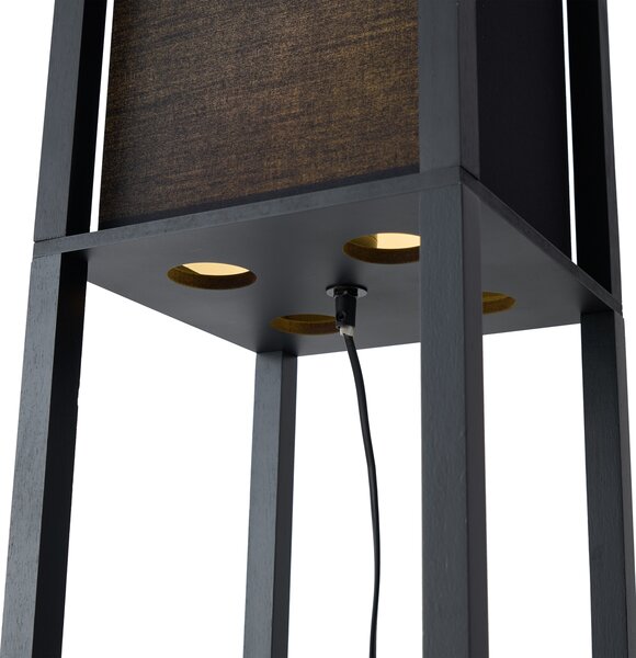 Moderna podna lampa crna - Stojan