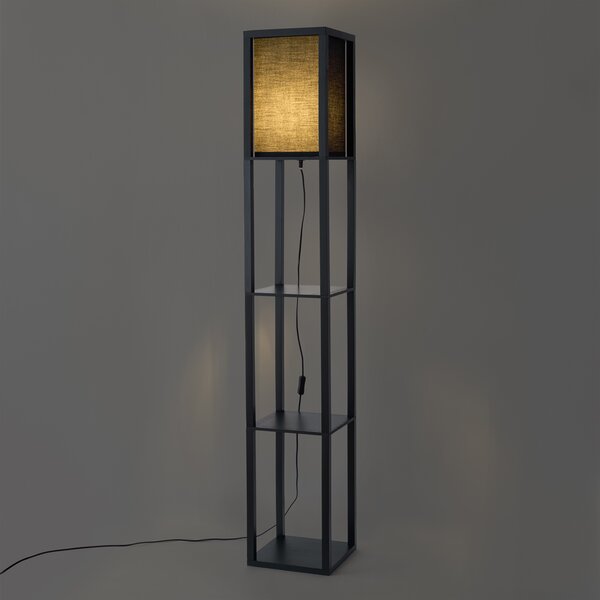 Moderna podna lampa crna - Stojan