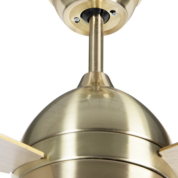 Ventilator za strop mjed 96 cm s daljinskim upravljačem - Rotar