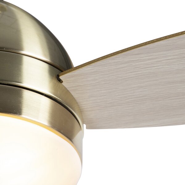 Ventilator za strop mjed 96 cm s daljinskim upravljačem - Rotar