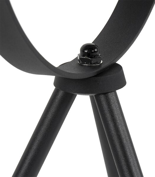 Stolna svjetiljka crna sa zlatom 63,3 cm trokraka podesiv - Magnax