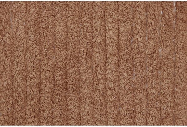 Ciglasta/bež pamučna staza 80x230 cm Duetto Toffee – Lorena Canals