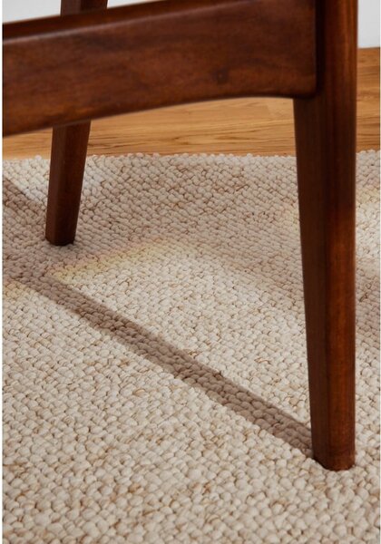 Krem perivi tepih 80x150 cm Rocco Cream – Elle Decoration