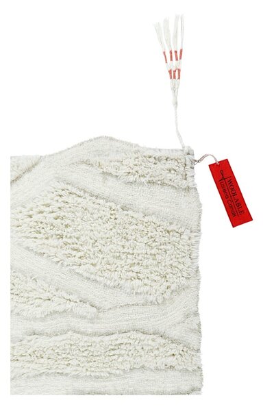 Bijeli periv/ručno rađen vunen tepih 170x240 cm Enkang Ivory – Lorena Canals