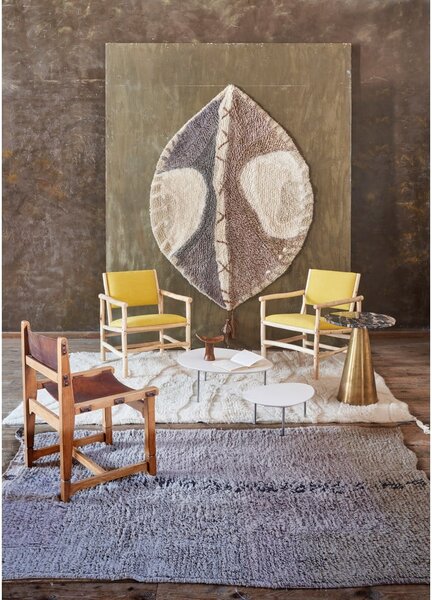 Bijeli periv/ručno rađen vunen tepih 170x240 cm Enkang Ivory – Lorena Canals