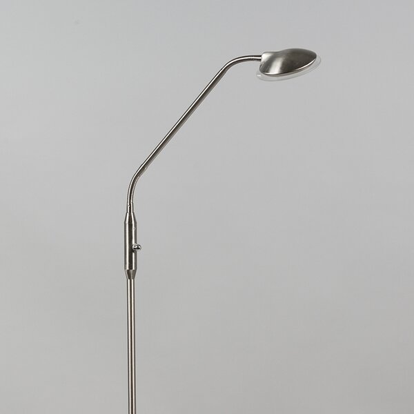Moderna podna lampa od čelika s uključenim LED - Eva