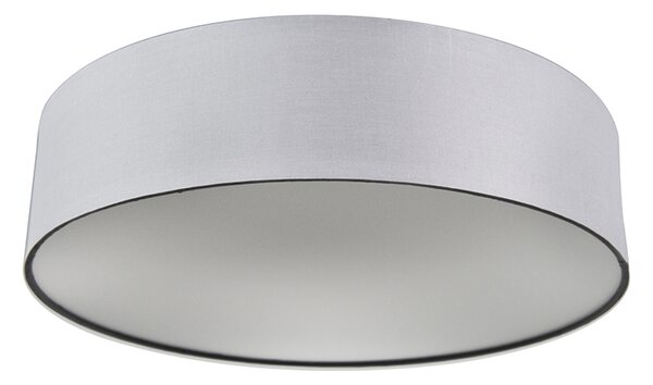 Stropna svjetiljka siva 40 cm uključujući LED - Drum LED