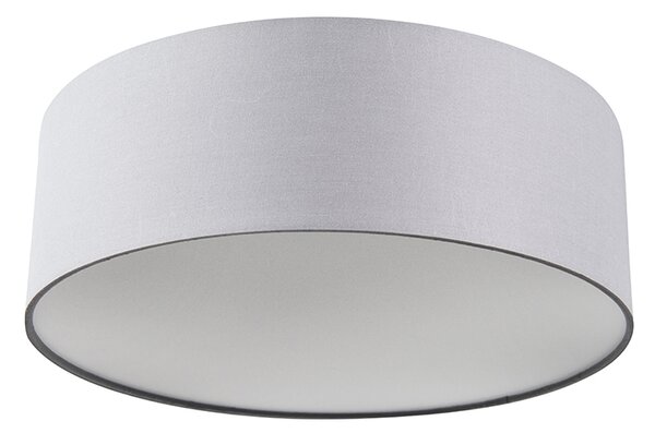 Stropna svjetiljka siva 30 cm s uključenom LED - Drum LED