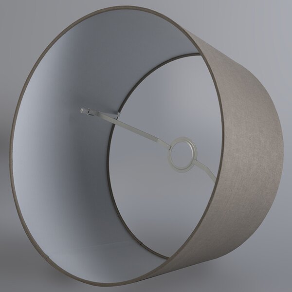 Moderna viseća svjetiljka bijela s abažurom 45 cm taupe - Combi 1
