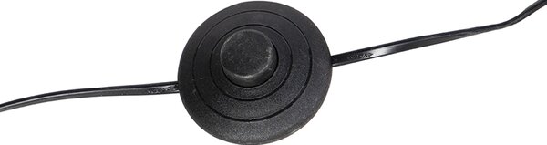 Rustikalna podna lampa taupe s platnenim sjenilom 45 cm - Classico