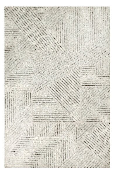 Krem periv/ručno rađen vunen tepih 170x240 cm Almond Valley – Lorena Canals