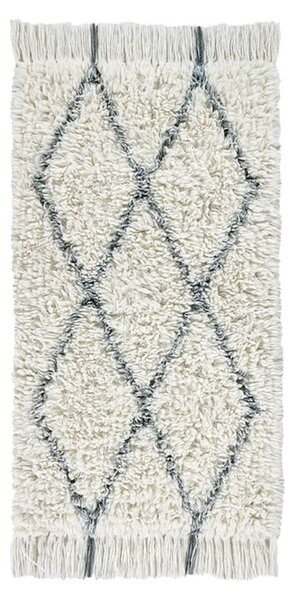 Krem periv/ručno rađen vunen tepih 80x140 cm Berber Soul – Lorena Canals