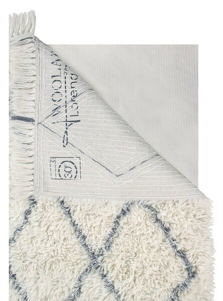 Krem periv/ručno rađen vunen tepih 80x140 cm Berber Soul – Lorena Canals