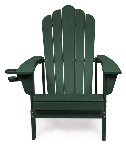 Zelena plastična vrtna fotelja Adirondack – Bonami Selection