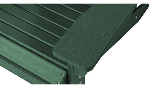 Zelena plastična vrtna fotelja Adirondack – Bonami Selection