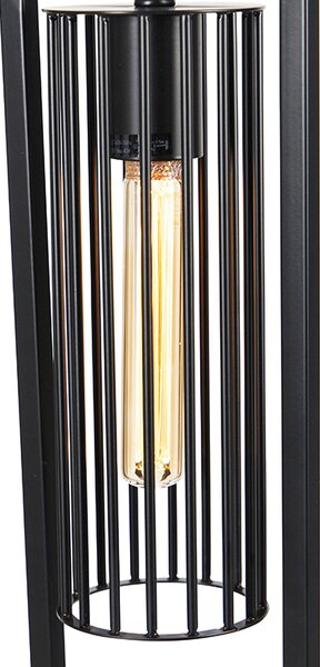 Moderna podna lampa crna - Balenco Wazo