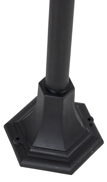 Klasični fenjer crni 122 cm IP44 - Capital