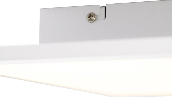 Stropna svjetiljka bijela 40 cm uključujući LED 4-stupanjska prigušivač - Liv