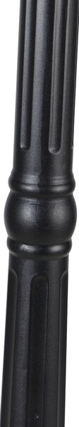 Crna vanjska lampa 220 cm 2-svjetla IP44 - Havana