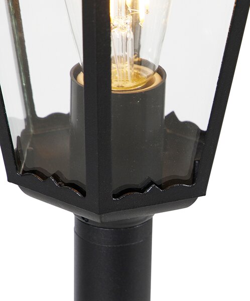 Vanjski fenjer na postolju crni 120 cm IP44 - Havana