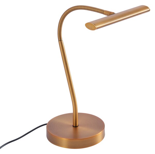 Stolna svjetiljka u stilu Art Deco brončana s LED - Tableau