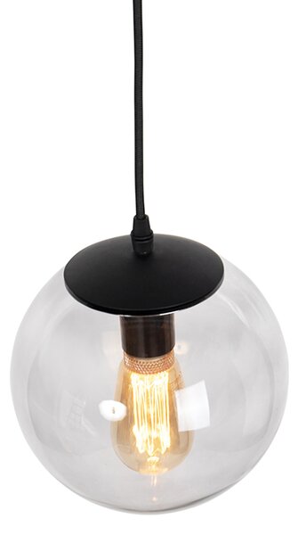 Moderna viseća svjetiljka siva 20 cm - Pallon
