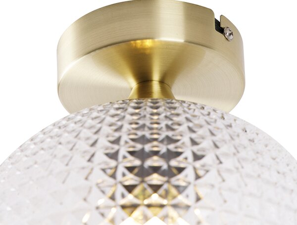Stropna svjetiljka u stilu Art Deco od mesinga - Sphere