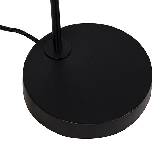 Moderna podna lampa crna - Facil