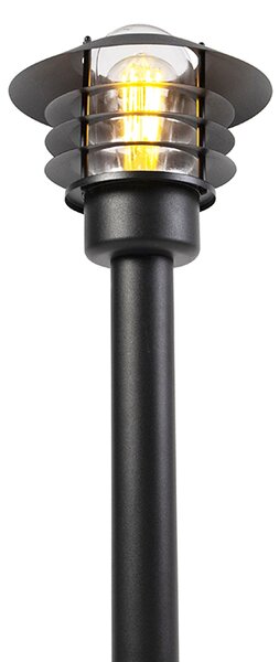 Moderna vanjska svjetiljka crna 100 cm IP44 - Prato