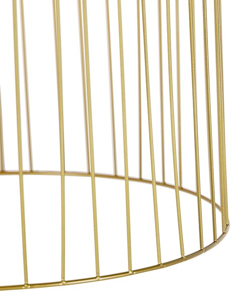 Dizajnerska viseća svjetiljka zlatna - Wire Knock