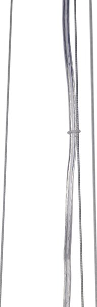Moderna viseća svjetiljka bijela 70 cm - Magna