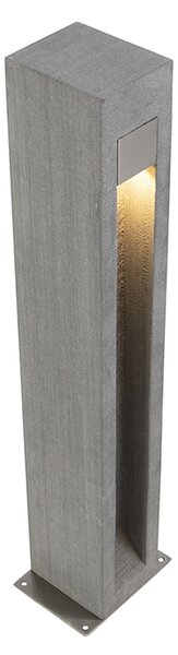 Moderna vanjska podna svjetiljka bazalt 70 cm - Sneezy