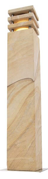 Moderna vanjska podna svjetiljka pješčanik 70 cm - Grumpy