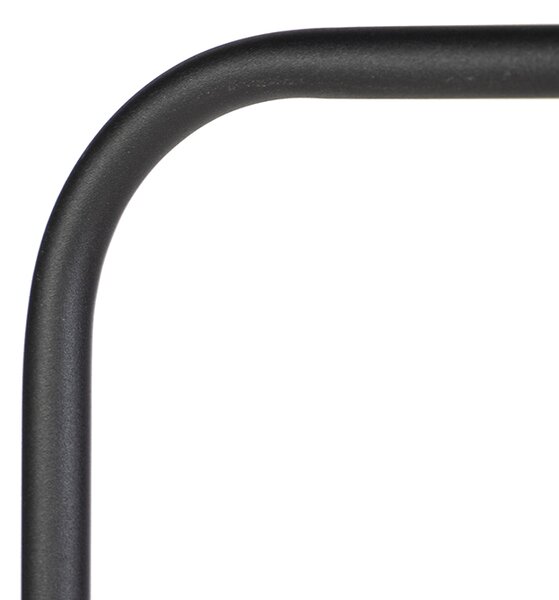 Moderna podna lampa crna - Lofty