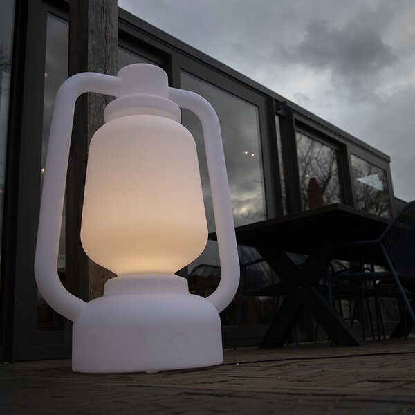 Podna svjetiljka bijela 110 cm IP44 - Storm Extra Large
