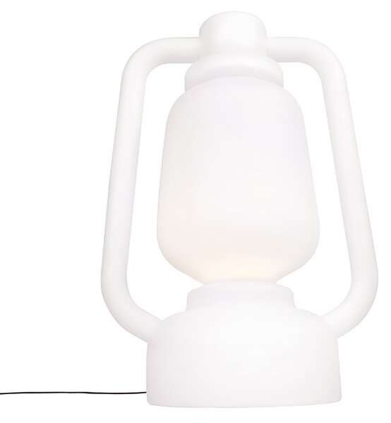 Podna svjetiljka bijela 110 cm IP44 - Storm Extra Large