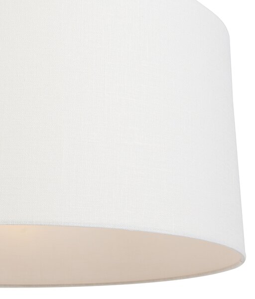 Moderna viseća svjetiljka bijela s bijelom sjenilom 50 cm - Combi 1